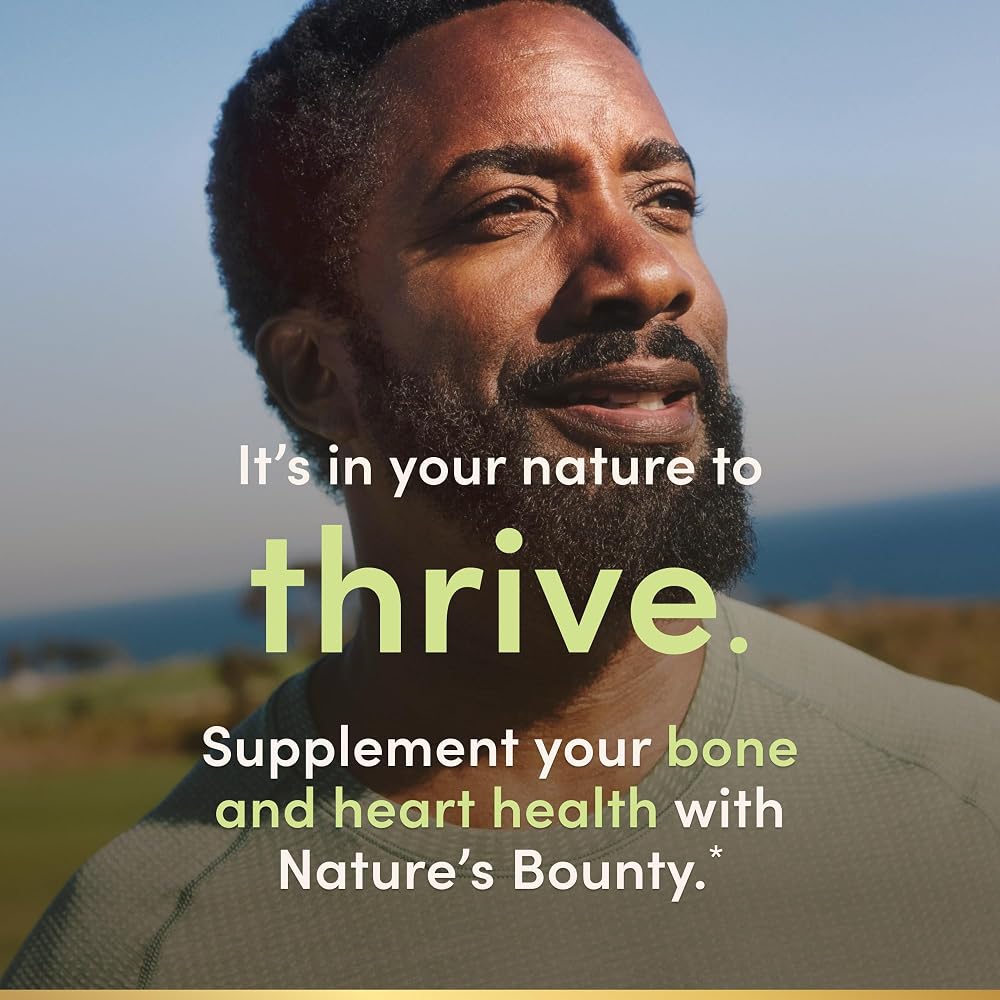 Nature's Bounty Vitamin D3 K2 Supplement