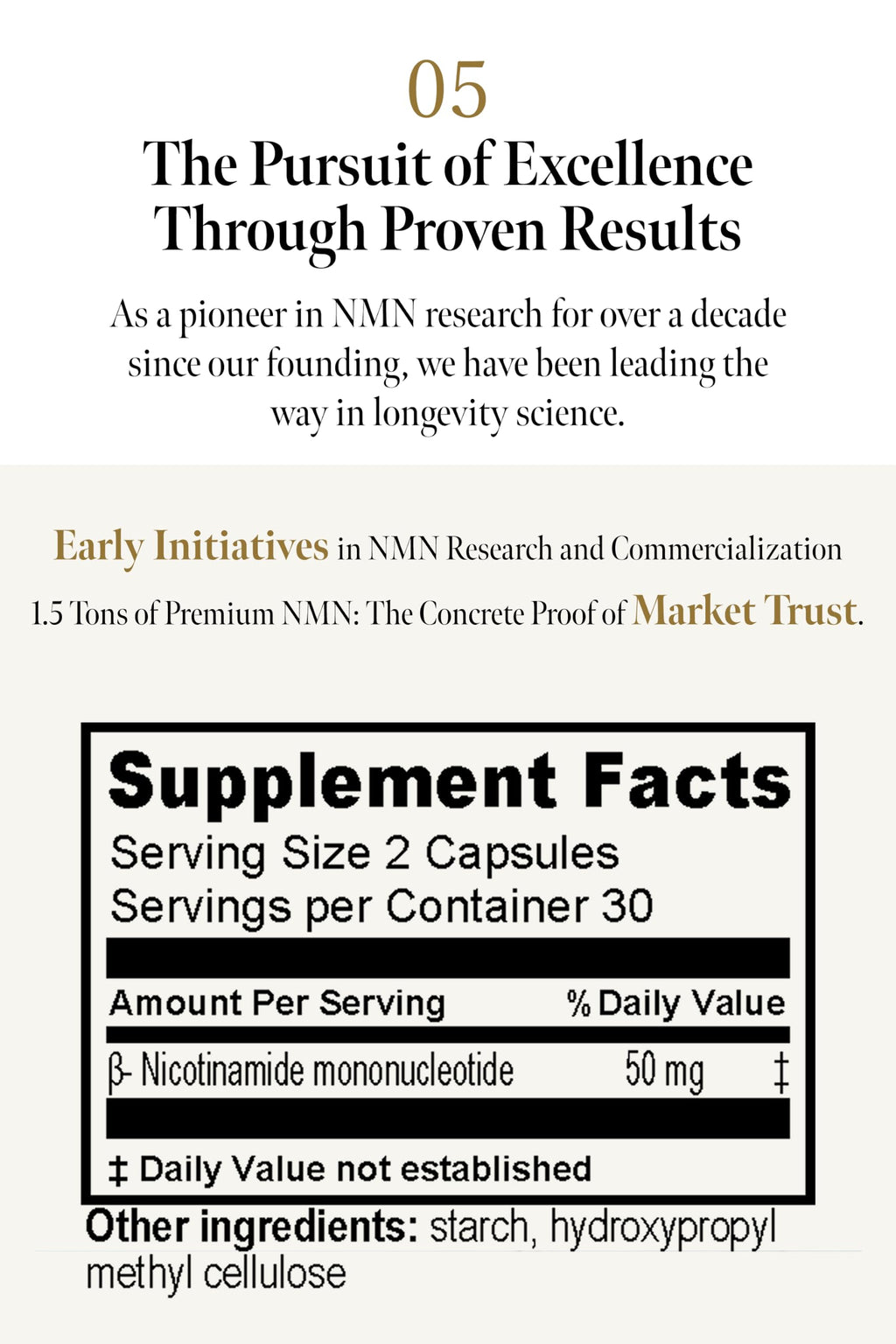 MIRAI LAB NMN Supplement 1500 mg - 60 Capsules - image 9