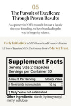 MIRAI LAB NMN Supplement 1500 mg - 60 Capsules - image 9