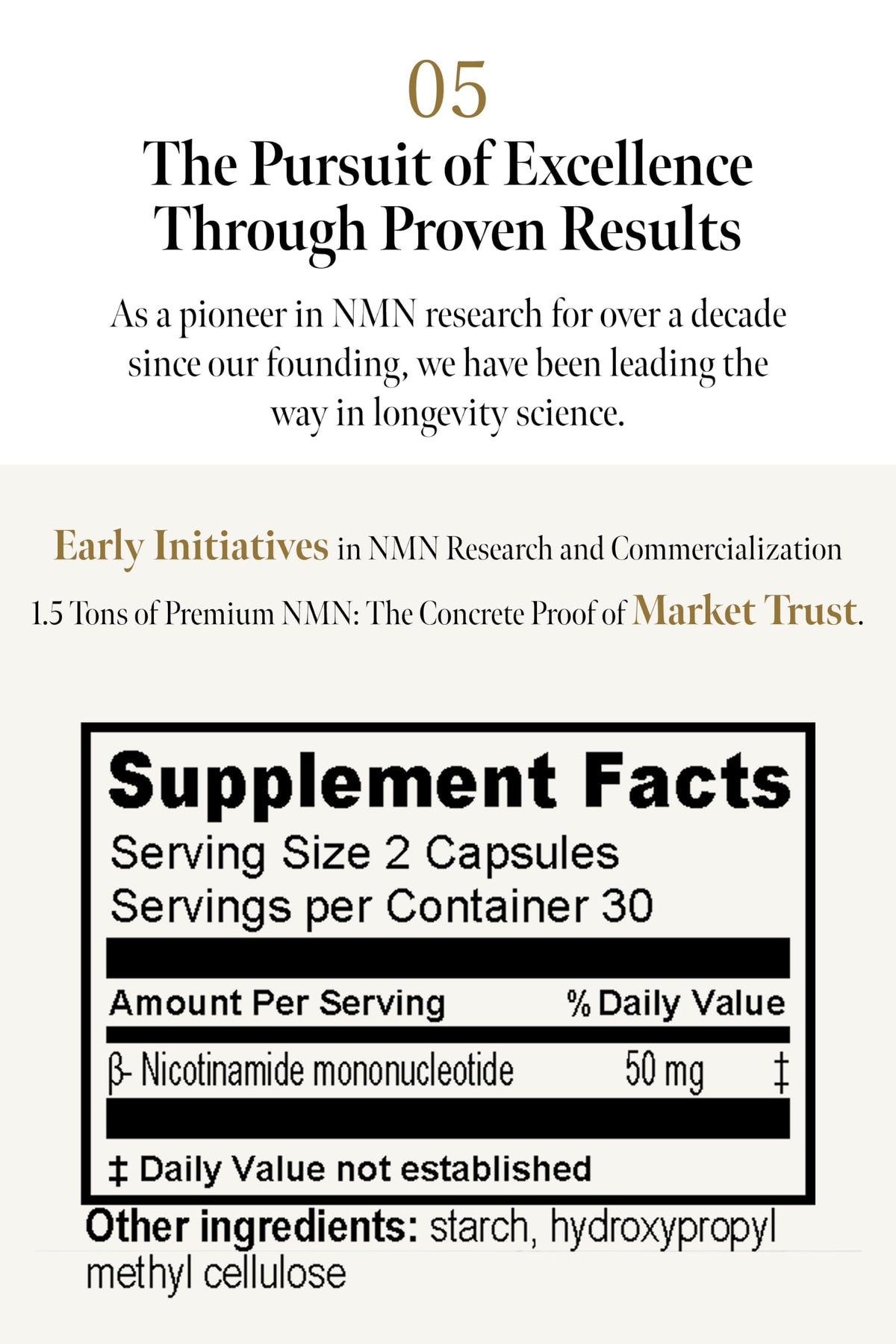 MIRAI LAB NMN Supplement 1500 mg - 60 Capsules - image 9