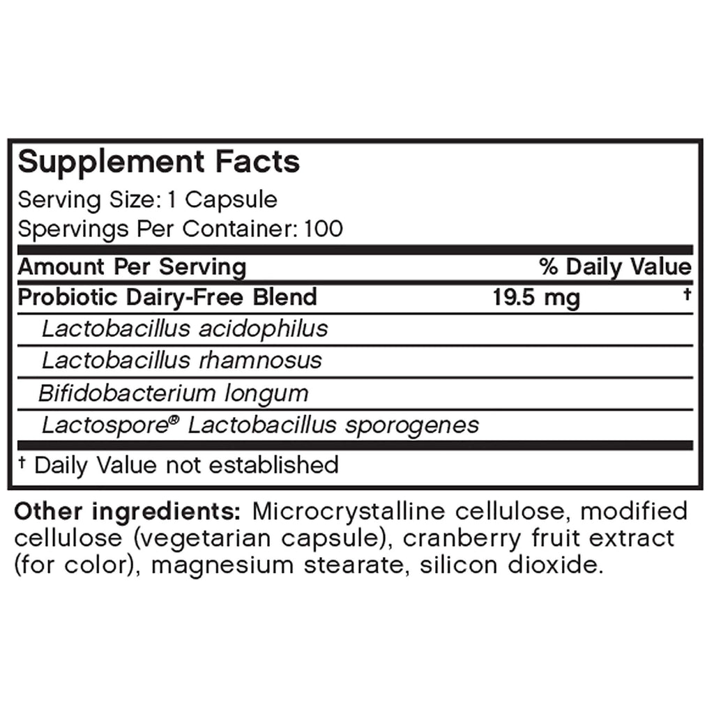 Futurebiotics Longest Living Acidophilus+ - 100 Vegetarian Capsules - image 8