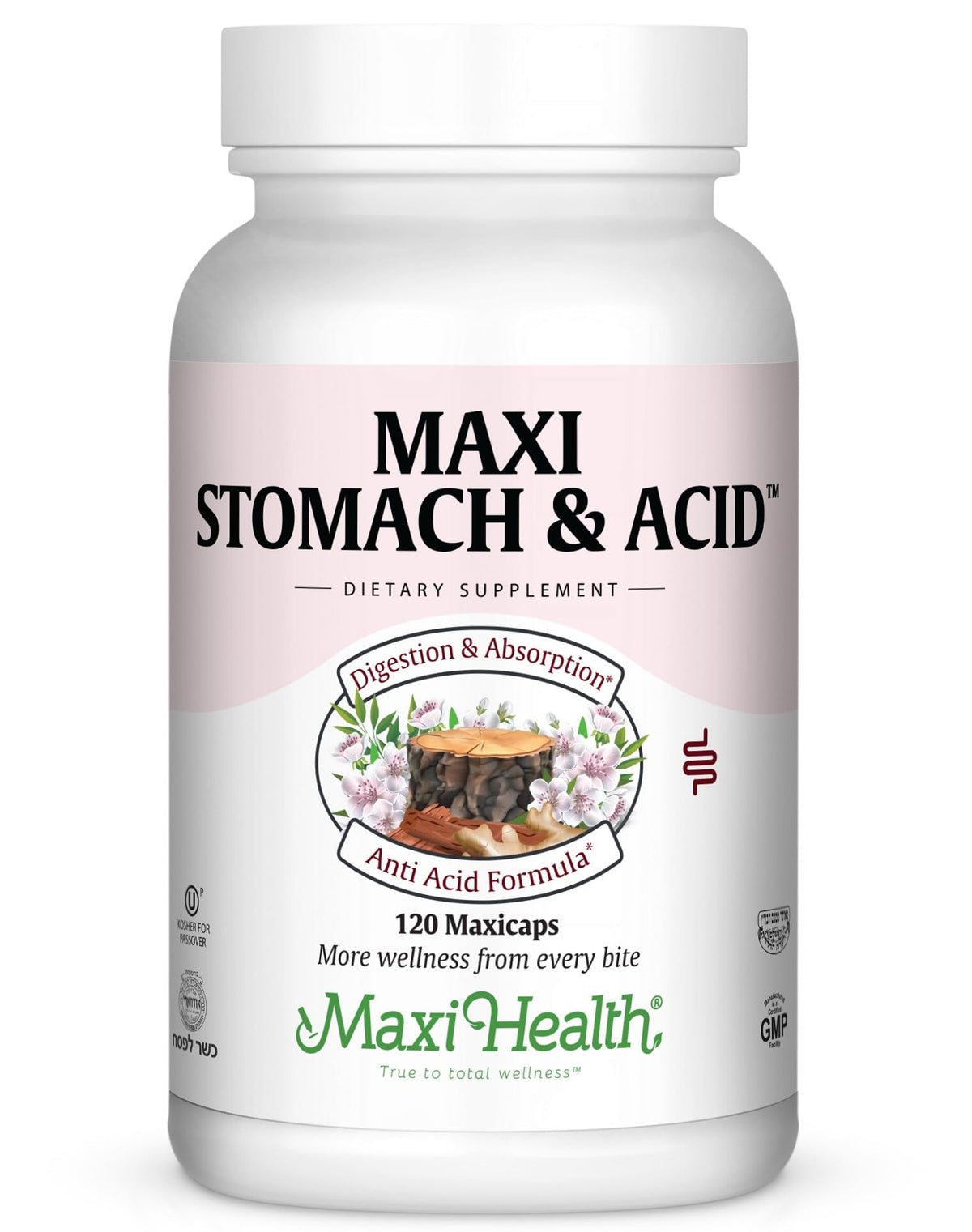 Maxi Health Stomach Soothe Digestive Support - 120 Capsules