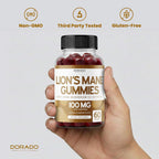 DORADO NUTRITION Lions Mane Mushroom Gummies - 60 Count - image 7