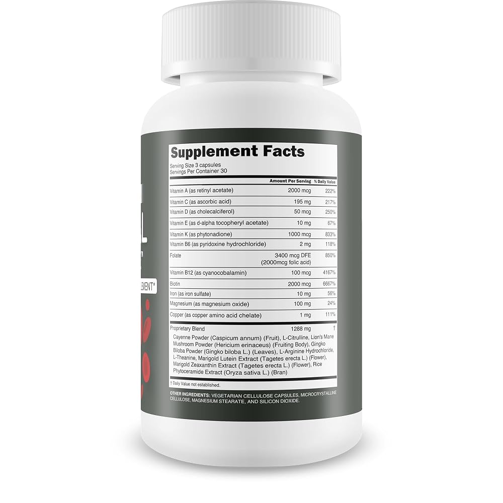 True You Health Blood Flow Primal Volume Nitric Oxide Booster - 90 Capsules - image 2