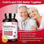 NATURE TARGET CoQ10 300mg Softgels with PQQ - 120 Softgels - image 3