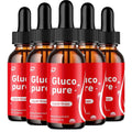 Indelo Gluco Pure Drops Dietary Supplement Liquid - 5 Pack