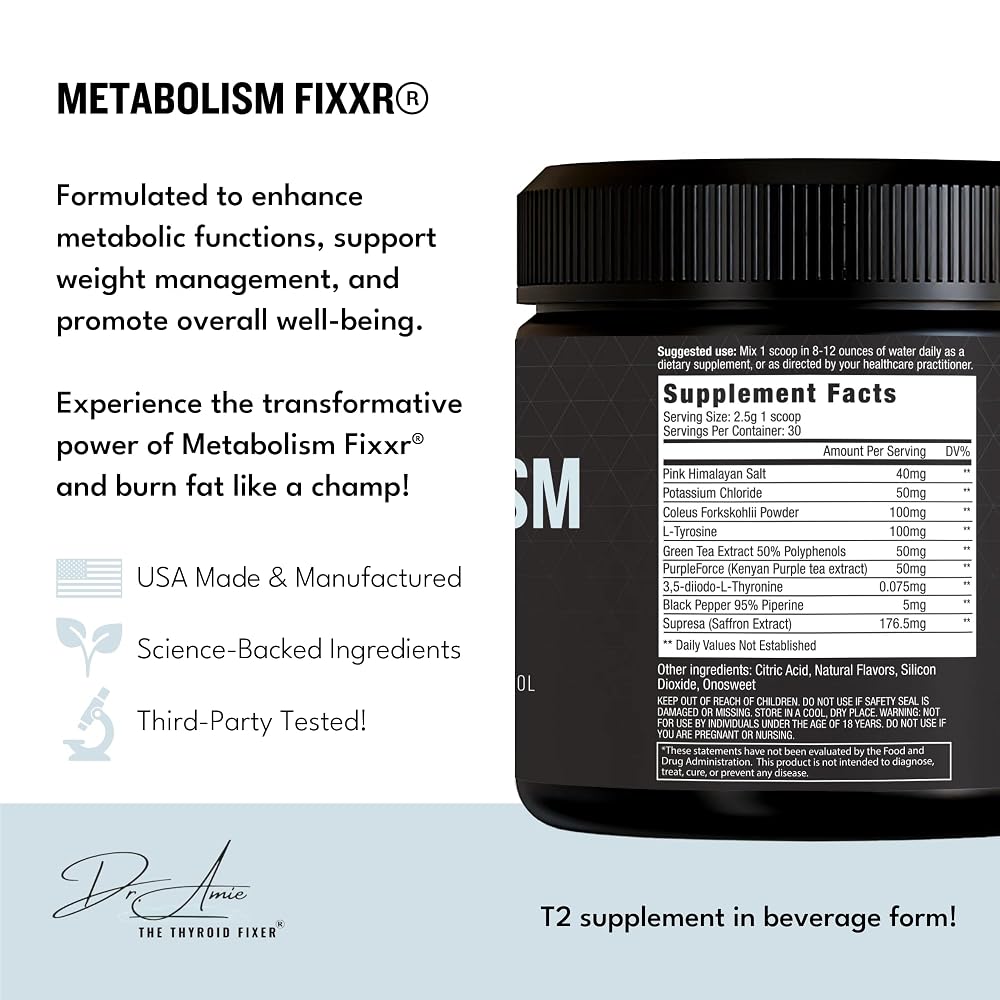 Fixxr Metabolism Support Powder Orange Crush - 30 Servings - image 2