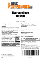 BulkSupplements.com Hypromellose Powder (HPMC)
