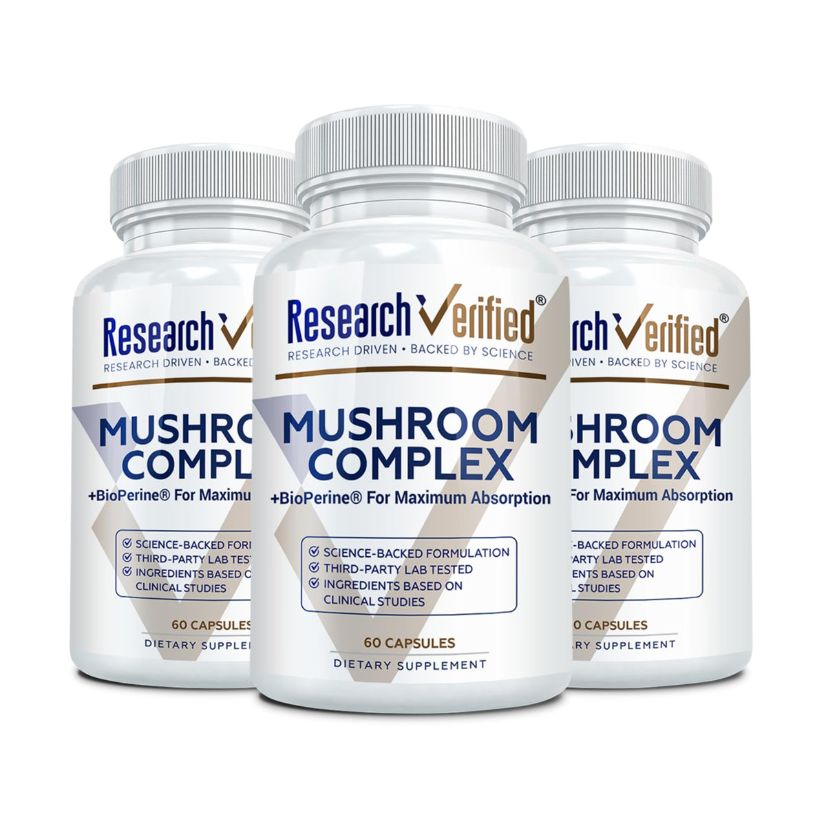 Research Verified® Mushroom Complex - 60 Capsules