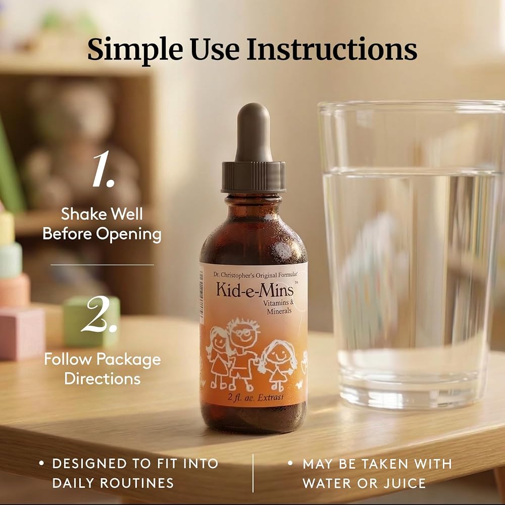Christopher's Original Formulas Kid-E-Mins Kids Multivitamin Liquid - 2 Fl Oz - image 6