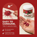 TruWild Beet Root Powder Nitric Oxide Booster - 90 Capsules - image 2