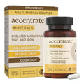 Accentrate Minerals Magnesium Zinc Iron Capsules for Kids - 60 Capsules