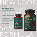 Sunergetic Uric Acid Support Supplement - 60 Capsules - image 3