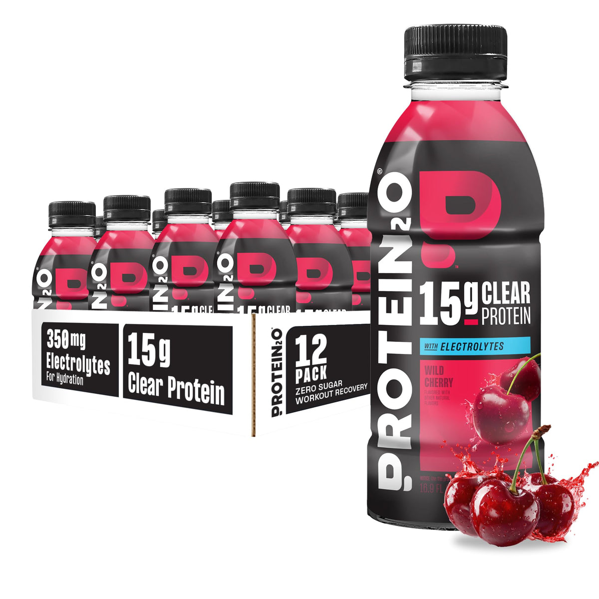 Protein2o Hydration Drink - 2-in-1 Liquid Clear Whey Protein Isolate
