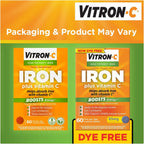 Vitron-C High Potency Iron Supplement with Vitamin C - 180 Tablets - image 3