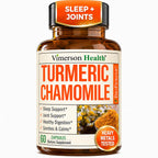 Vimerson Health Turmeric Chamomile Capsules for Sleep & Joint Support
