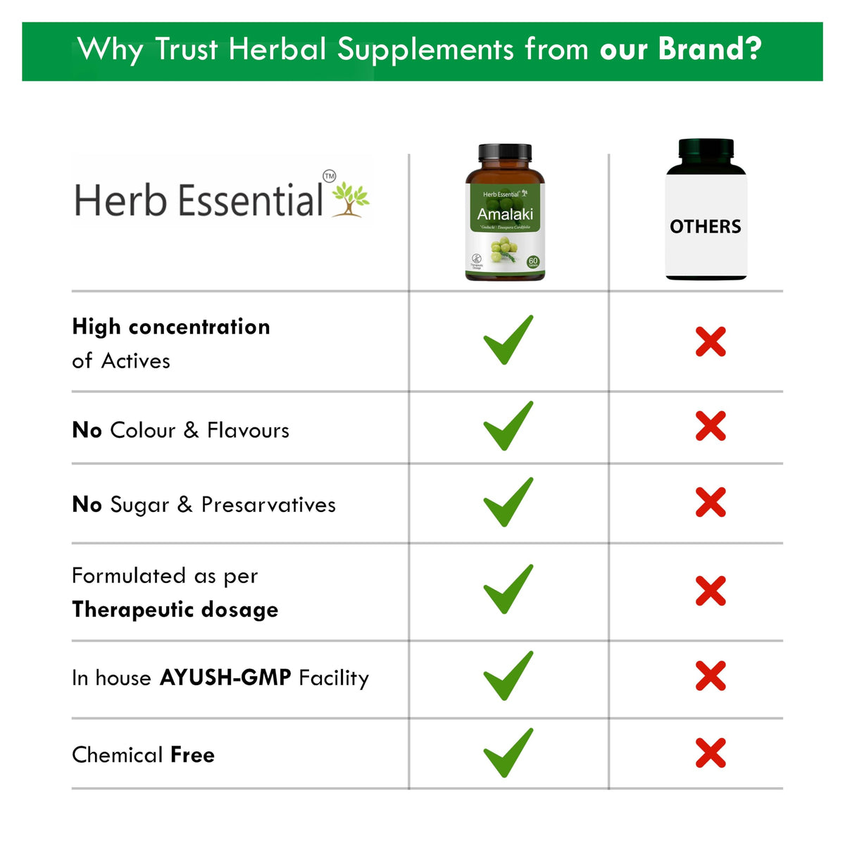 Herb Essential Amla Tablets 500mg - 100 Tablets - image 6