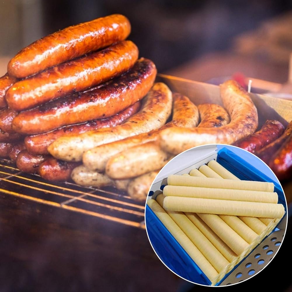 maojin Smoked Collagen Sausage Casings 26MM - 14M - image 2