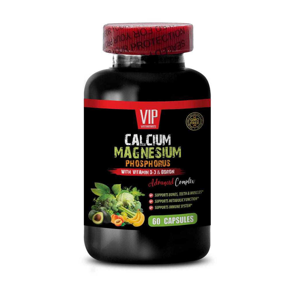 VIP Vitamins Bone and Joint Calcium Magnesium with Vitamin D-3 - 60 Capsules - image 2