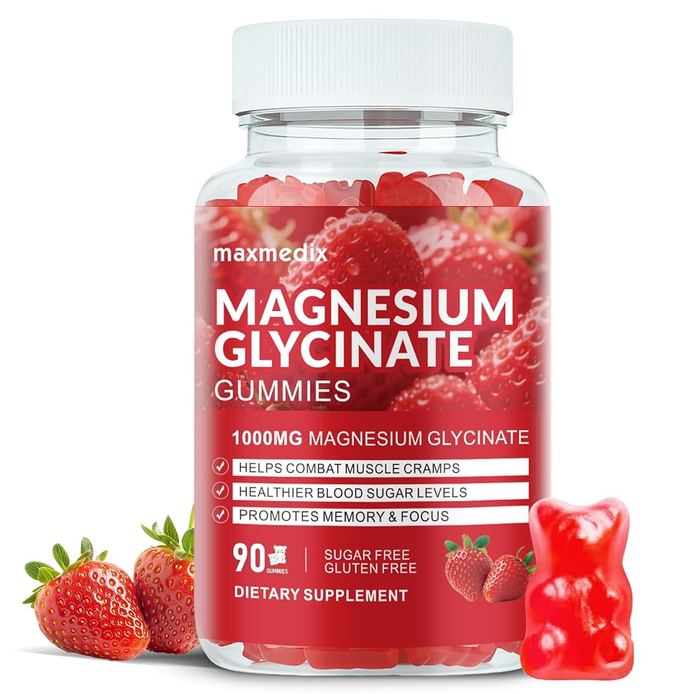 maxmedix Magnesium Glycinate Gummies 1000mg