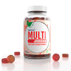 NEWVAVA Wellmo Multi Vitamin Mixed Fruit Flavored Vegan Gummies - 1 Count