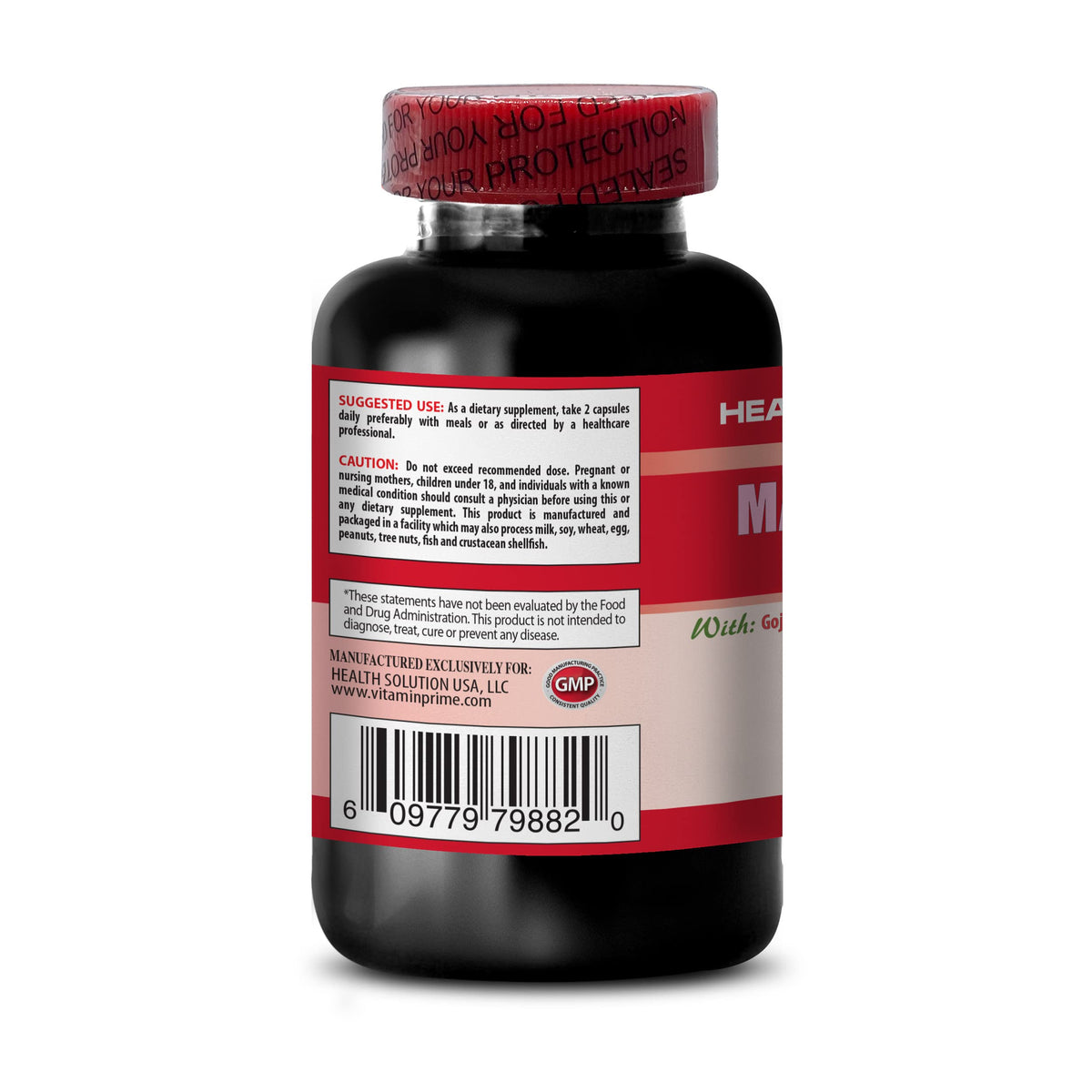 Health Solution Prime Mangosteen Fruit Extract Complex - 120 Capsules - image 3