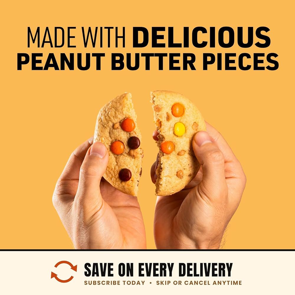 CTRL Peanut Butter Piece Protein Cookies - 12 Pack - image 2
