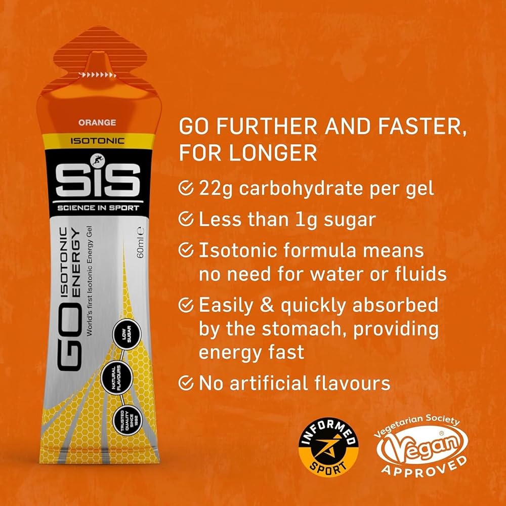 TransAtlantic Treasures SiS Running Energy Gels - 14 x 60ml - image 2