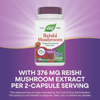 Nature's Way Reishi Mushroom Extract Immune Support - 100 Capsules - image 5