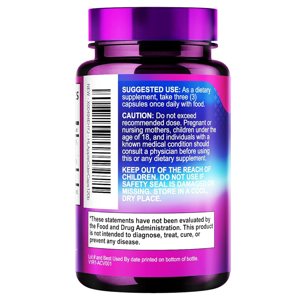 Hello Lovely! Apple Cider Vinegar Capsules 1877mg Per Serving - Extra