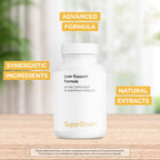 Supersmart Liver Support Formula with Milk Thistle - 90 Vegetarian Capsules - image 3