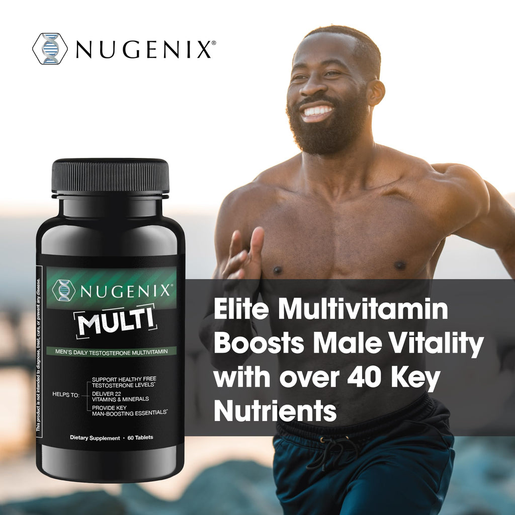 Nugenix Multivitamin for Men Testosterone Support - 60 Tablets - image 3