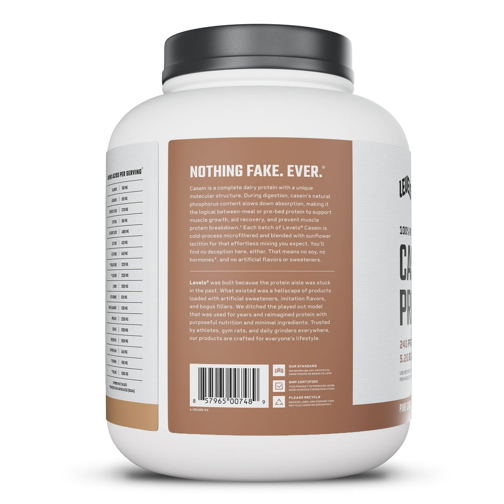 Levels 100% Micellar Casein Protein