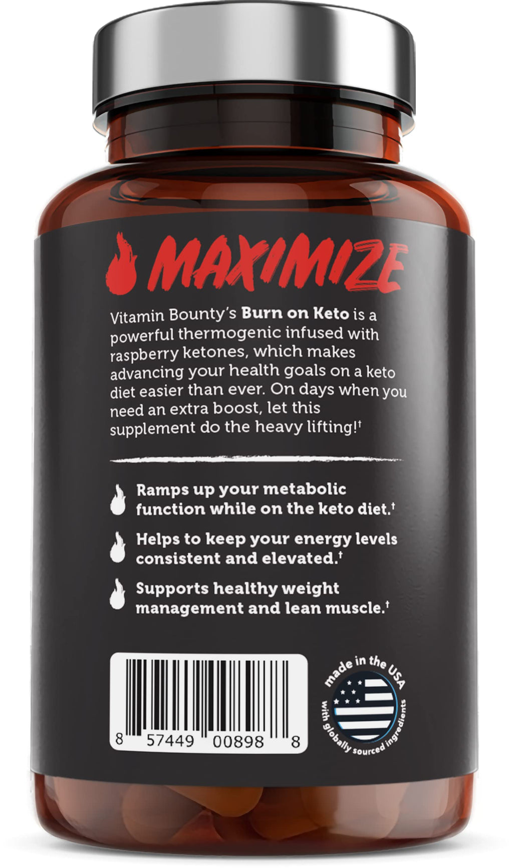 Vitamin Bounty Burn on Keto