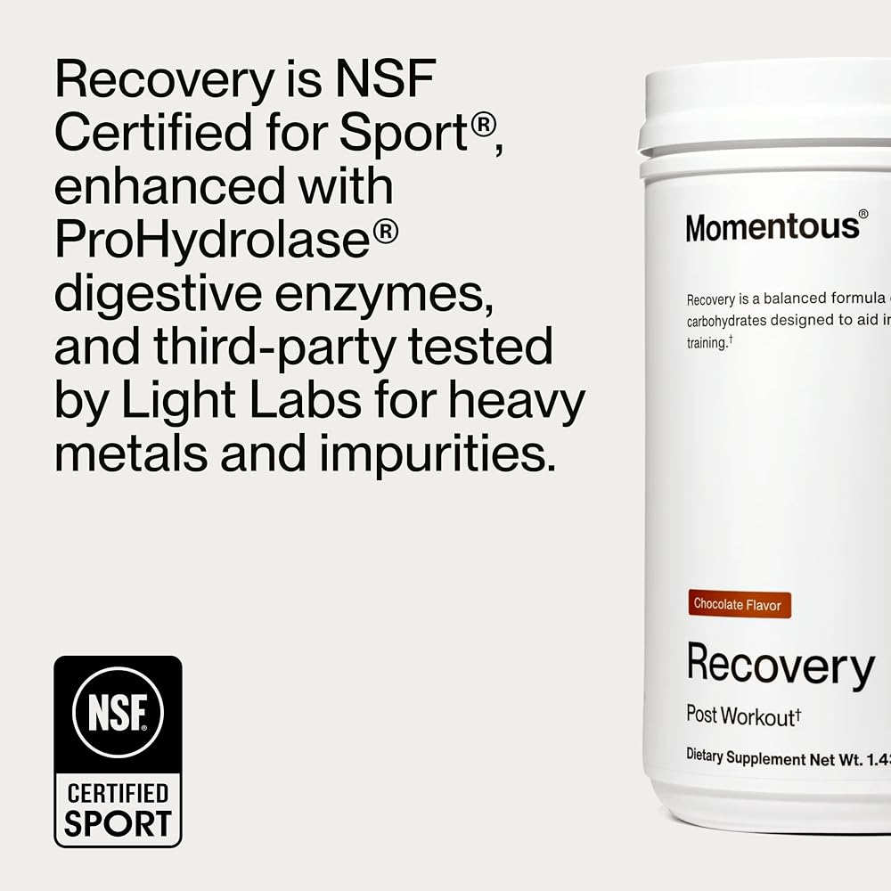 Momentous Recovery Grass-Fed Whey Protein Powder - image 7