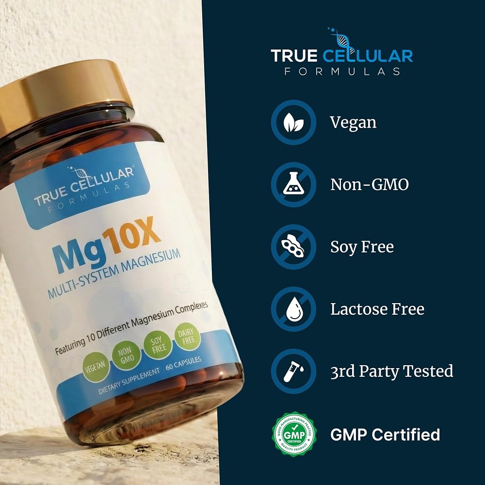 True Cellular Formulas Mg10X Multi-System Magnesium