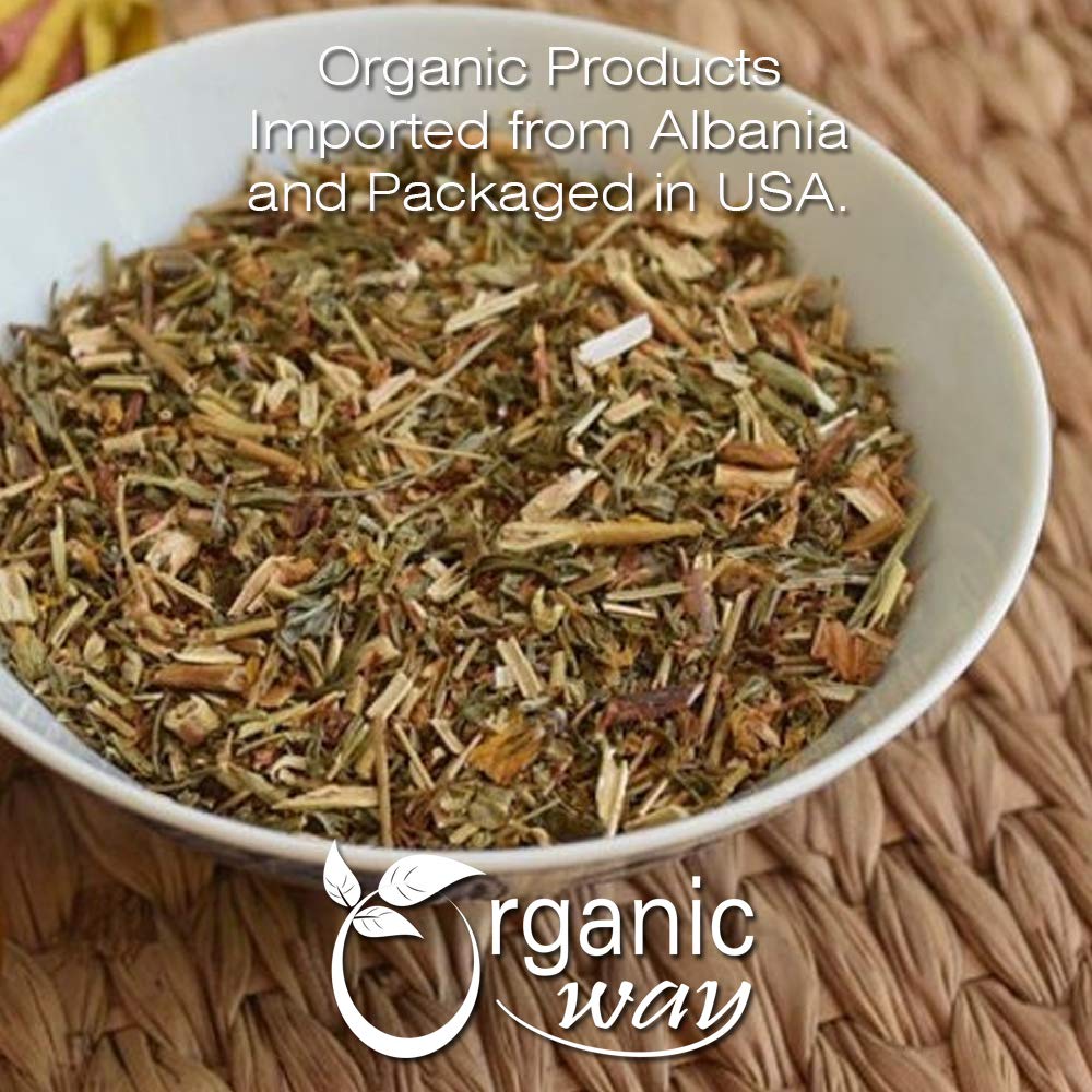 Organic Way St. John's Wort Cut & Sifted (Hypericum perforatum)