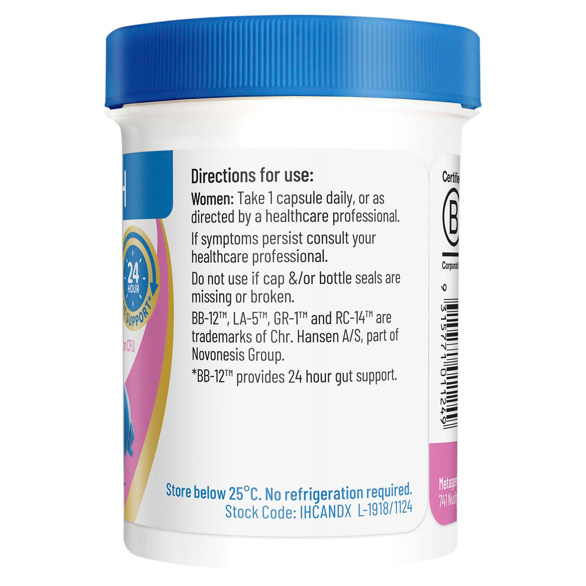 Inner Health Candex Probiotic - 30 Vegetarian Capsules - image 2