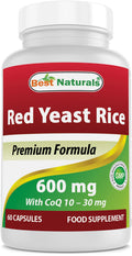 Best Naturals Red Yeast Rice with CoQ10 - 60 Capsules