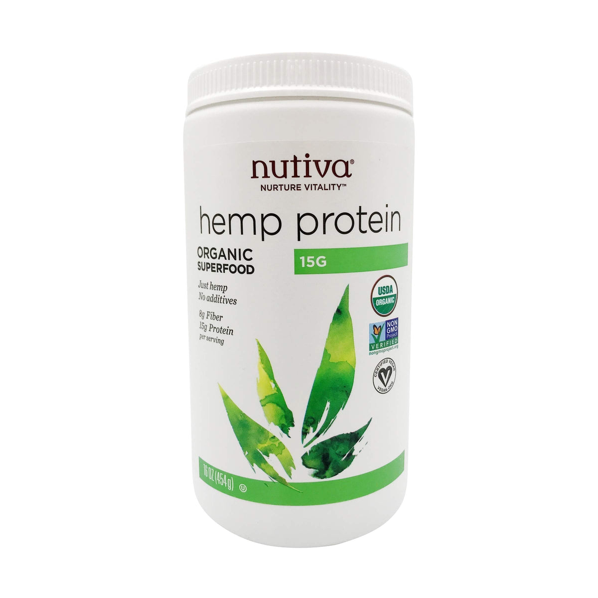 Nutiva Organic Hemp Protein Powder - 16 Fl Oz - image 3
