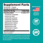Optim Nutrition Chime Probiotics 50 Billion CFU - 30 Vegetarian Capsules - image 3