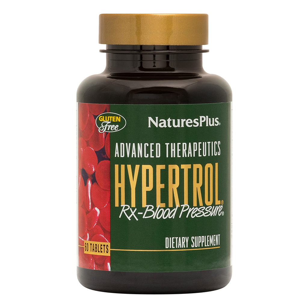 NaturesPlus Hypertrol Rx-Blood Pressure Magnesium & Chromium - 60 Tablets