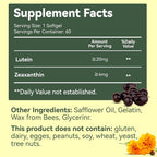 EAZGOO Lutein Supplements for Eyes