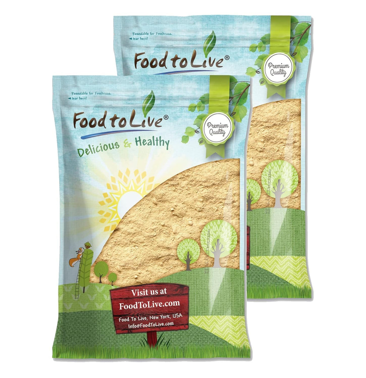 Food to Live Yellow Maca Powder