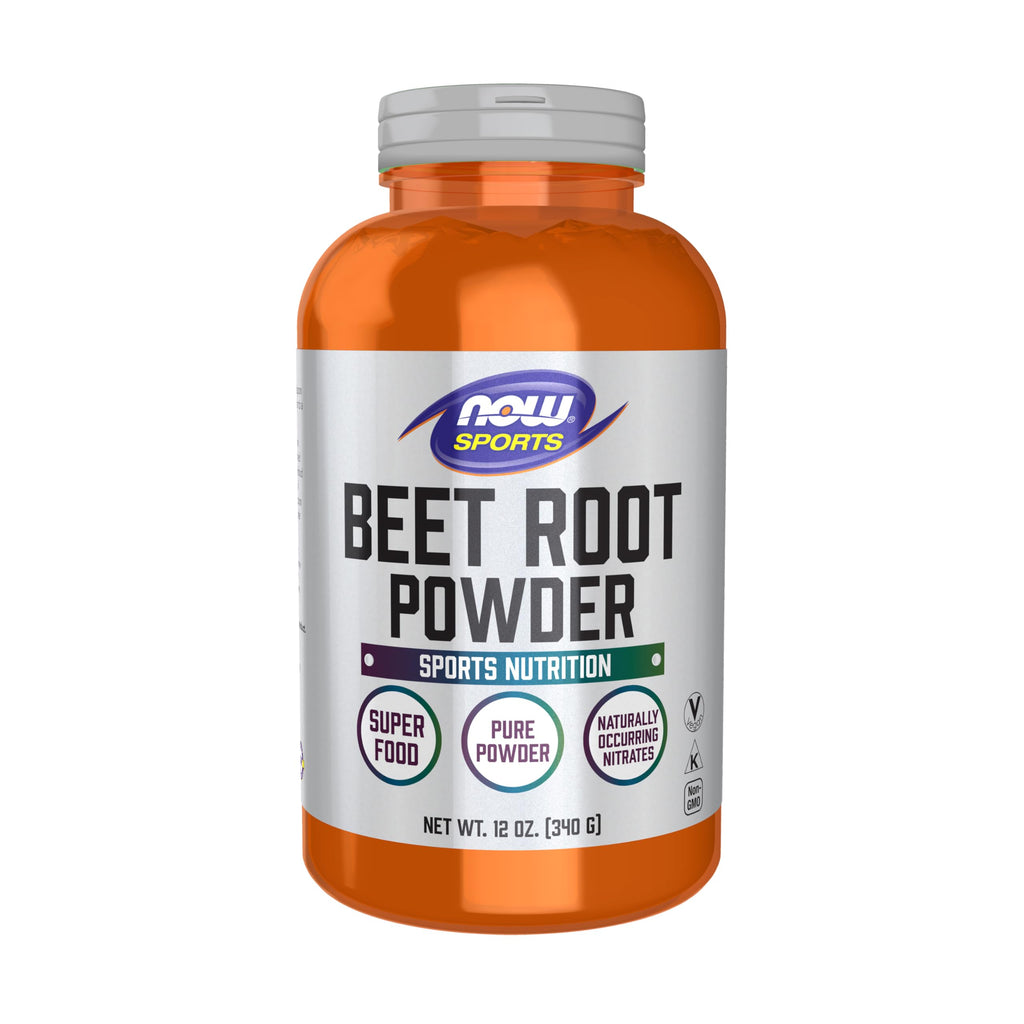 NOW Sports Beet Root Powder with Naturally Occurring Nitrates - 12 oz