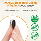 Besibest 1000mg Liposomal CoQ10 Ubiquinol