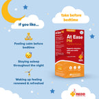Redd Remedies At Ease PM Sleep Support - 30 Capsules - image 3