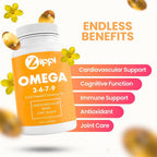 Zippi Plant-Based Omega 3-6-7-9 Supplement - 60 Softgels - image 4