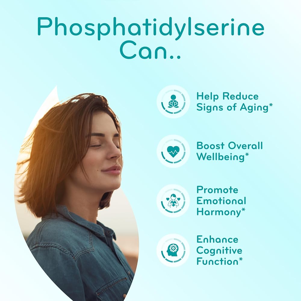 Clear Formulas Phosphatidylserine Brain Support - 200 Capsules - image 5