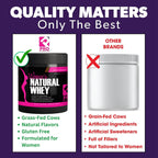 PRO NUTRITION LABS Whey Protein Powder for Women - 1 Lb - image 6